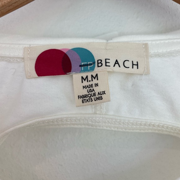 NWOT Free People Beach Simone Midi Dress Womens Medium Off White Cut Out Back - Picture 7 of 14